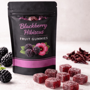 Blackberry Hibiscus Fruit Gummies